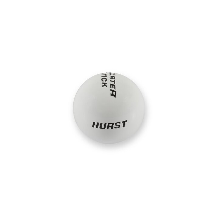 Hurst Shift Knob - Quarter Stick - White - 1631036