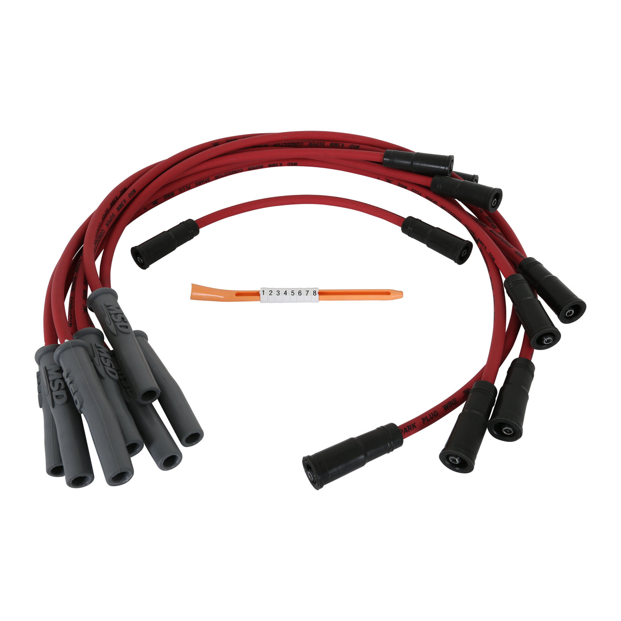 MSD Super Conductor Spark Plug Wire Set, Chevy Pickup, '96-'99,Dually w/454 - 32109