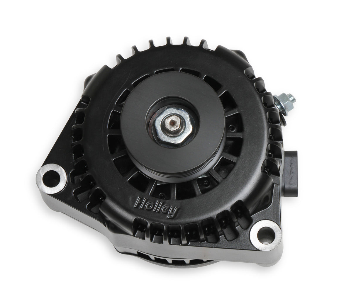 Holley 20-136BK LS/LT High-Mount Complete Accessory Drive Kit- Black Finish