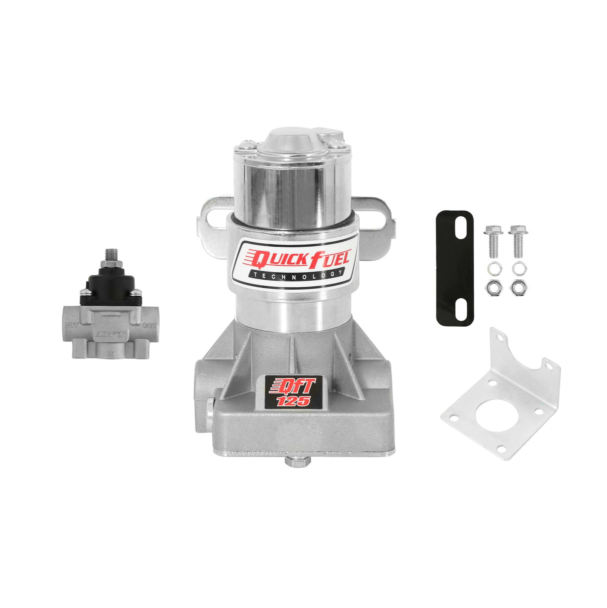 Quick Fuel 125 GPH Electric Fuel Pump + Regulator - 30-125-1RQFT