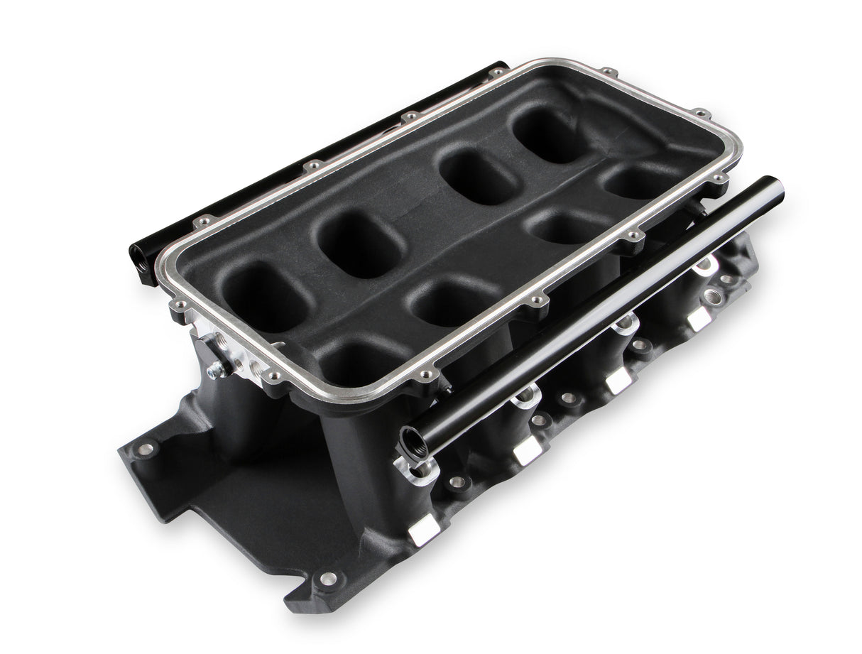 Holley 300-274BK 8.2" SBF Ford Hi-Ram EFI Manifold Base-Black