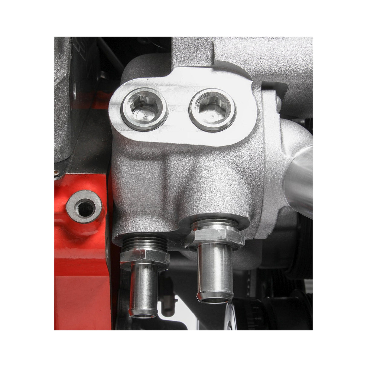 Holley 20-200 Premium Mid-Mount Complete Accessory System - Gen V LT Engines - SFI Certified Damper - Natural