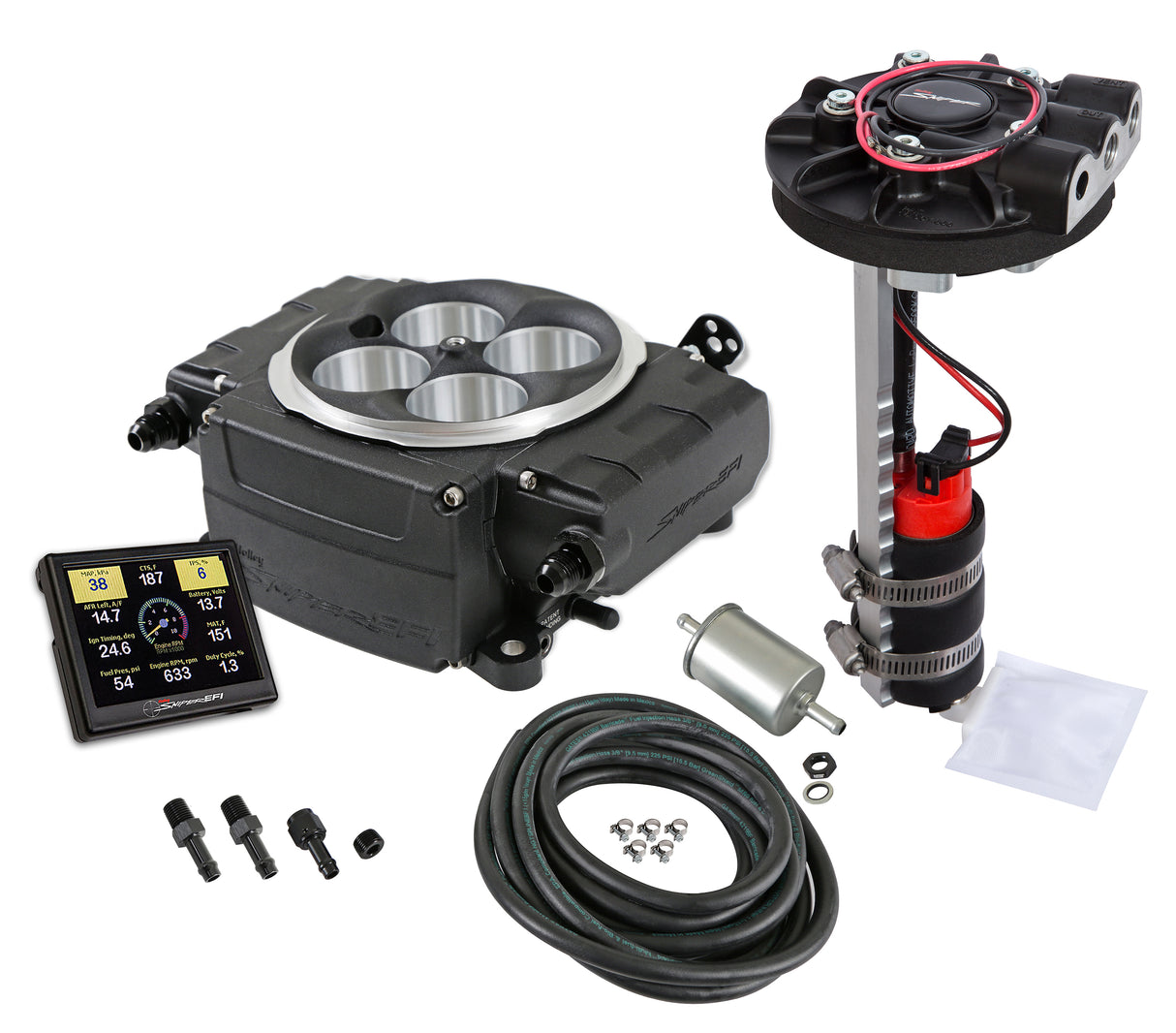 Holley 550-511-3XR Sniper 2 EFI - Black