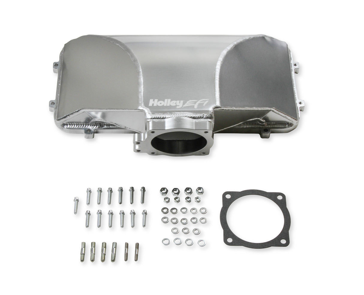 Holley 300-301 HI-RAM 105MM Cast Side Mount Plenum Top