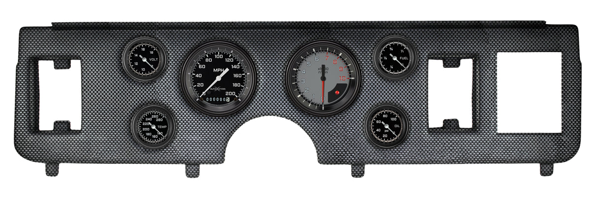 Classic Instruments 79-86 MUSTANG AUTO CROSS GRAY FS 6ga-FORD - CDMU79AXG101CF