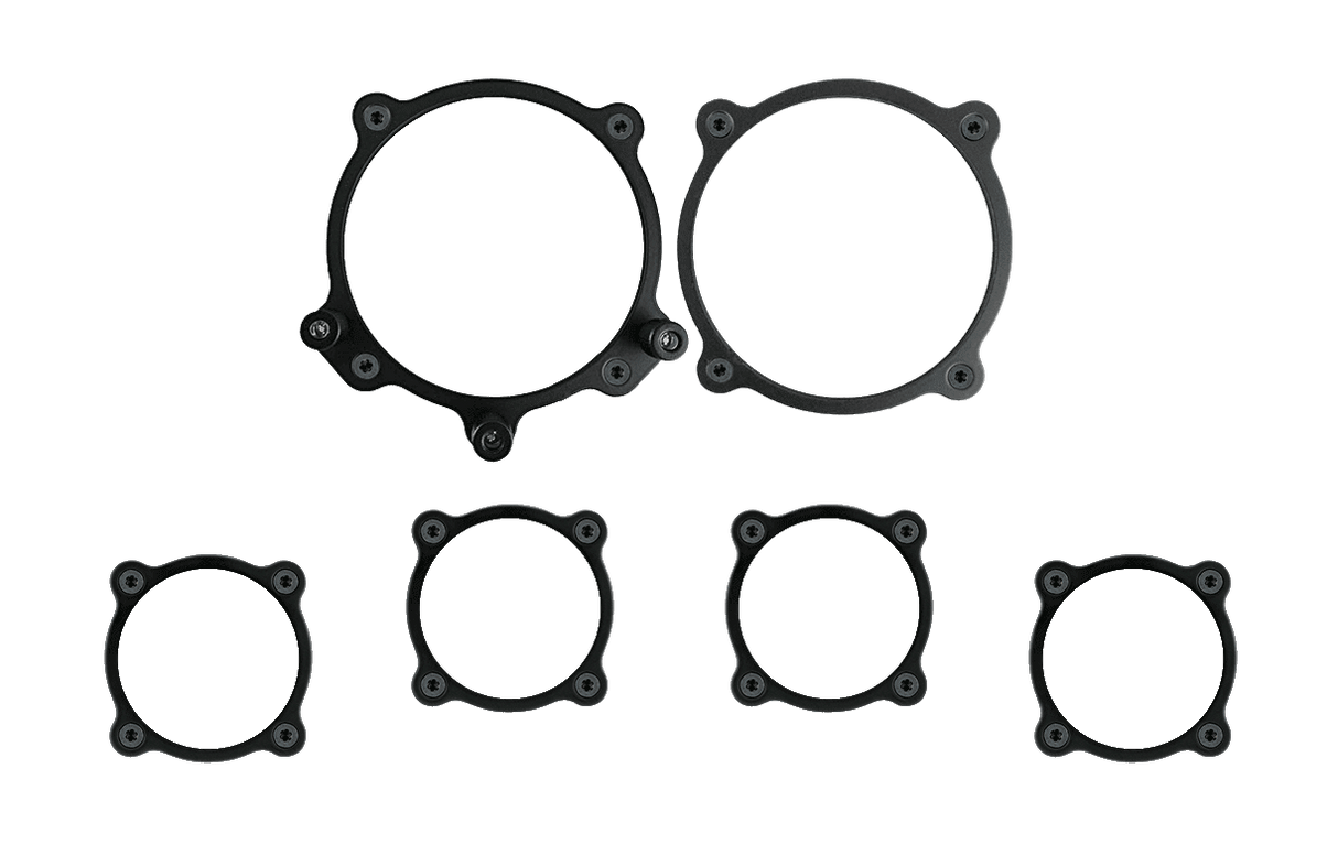 Classic Instruments Moal Bomber 6-gauge Trim Bezel Set - BZMA6GS