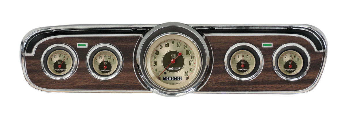 Classic Instruments All American Nickel 1965-66 Mustang Package - MU65AN00