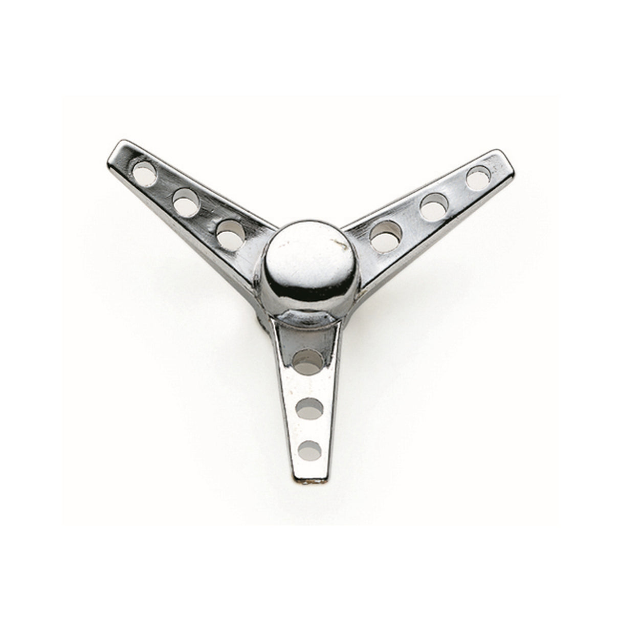 Mr Gasket Air Cleaner Wing Nut - Tri-Bar - Chrome - 9868