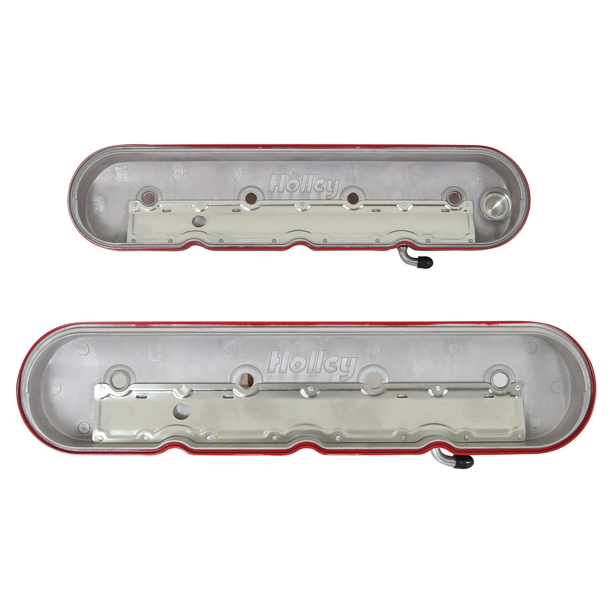 Holley 241-113 Tall LS Valve Covers - Gloss Red