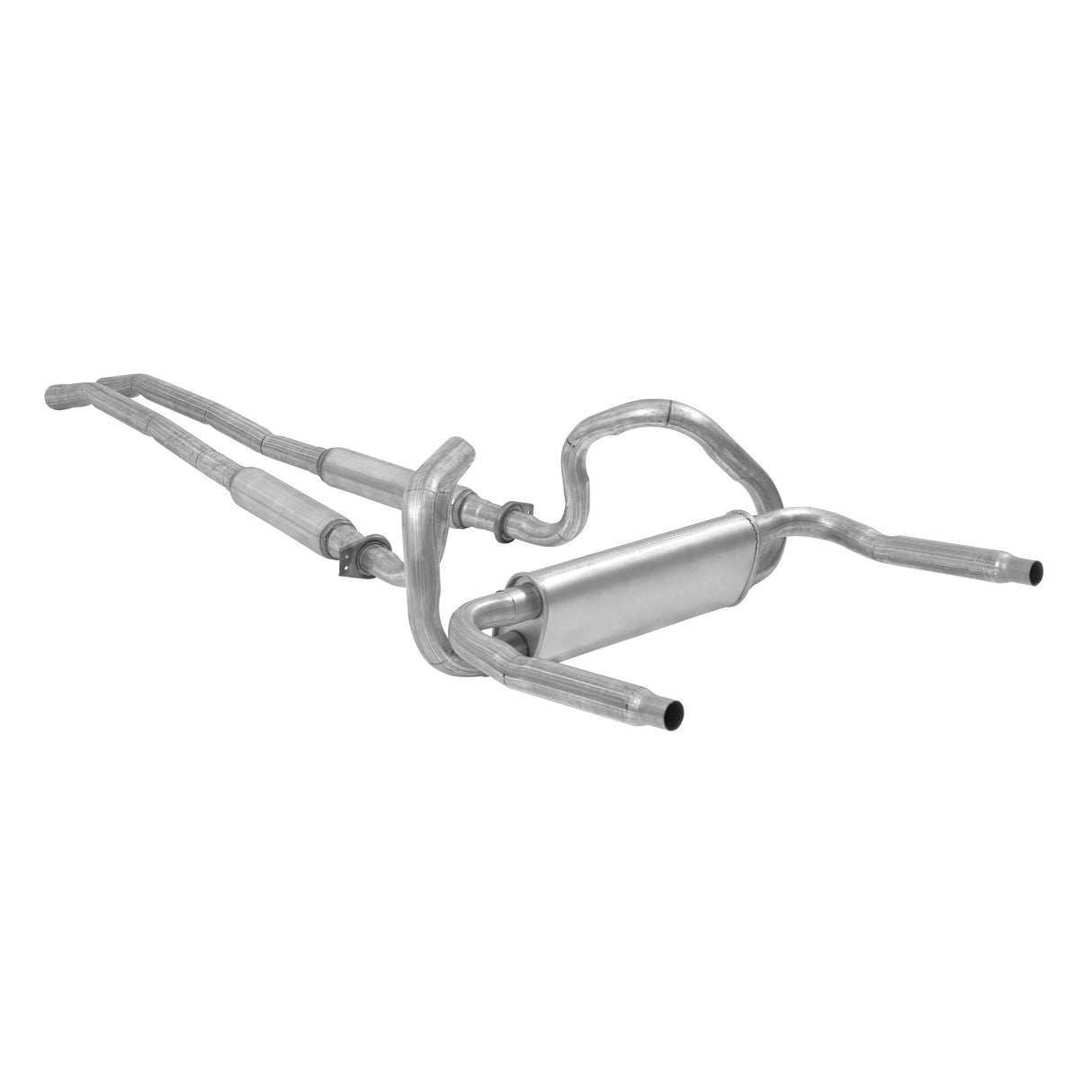 Scott Drake 1967-69 Mustang Exhaust - Factory Style Dual Exhaust System 2.25" - C9ZZ-5257-CRE