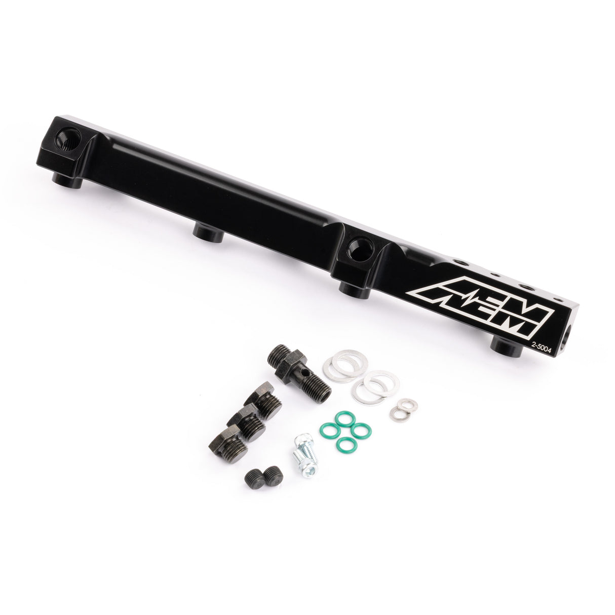 AEM High Volume Fuel Rail. Black. Honda - 25-104BK