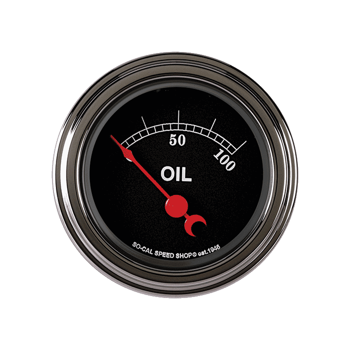 Classic Instruments So-Cal 2 1/8" Oil Pressure - SC81SLC