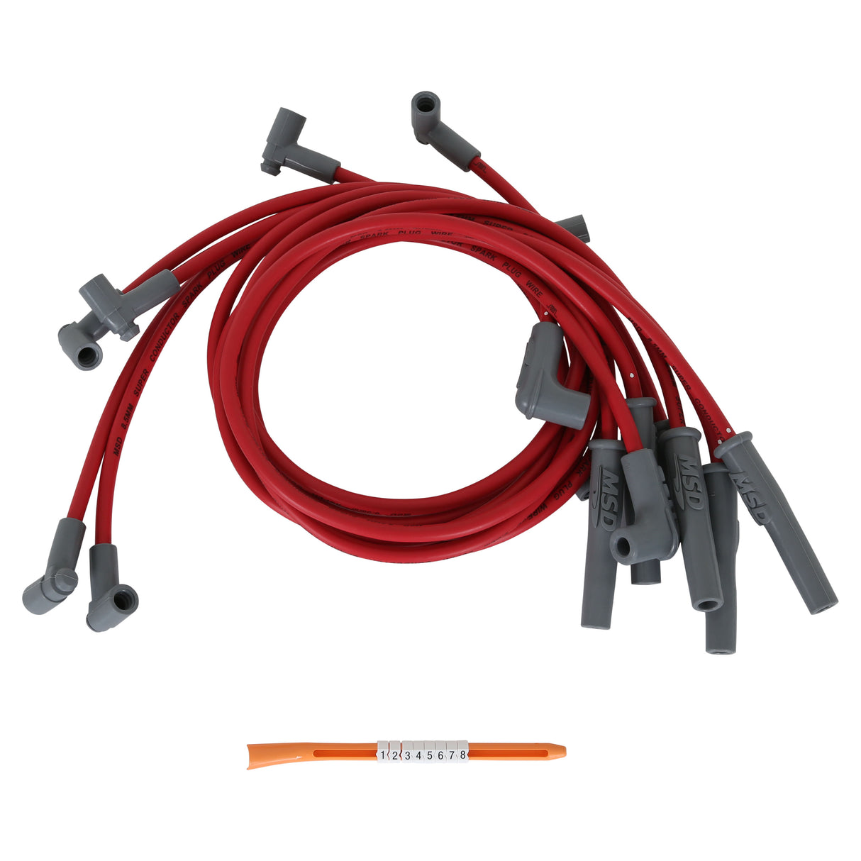 MSD Super Conductor Spark Plug Wire Set Chevy '82-'83 Camaro/Trans Am - 31409
