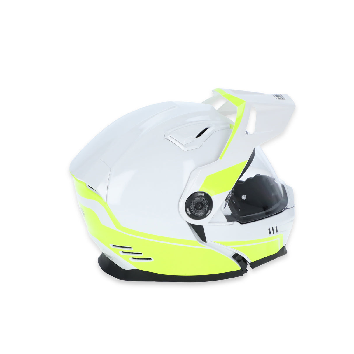 Simpson Motorcycle Journey Bandit Helmet - Yellow/White - Medium - JBDWYMD