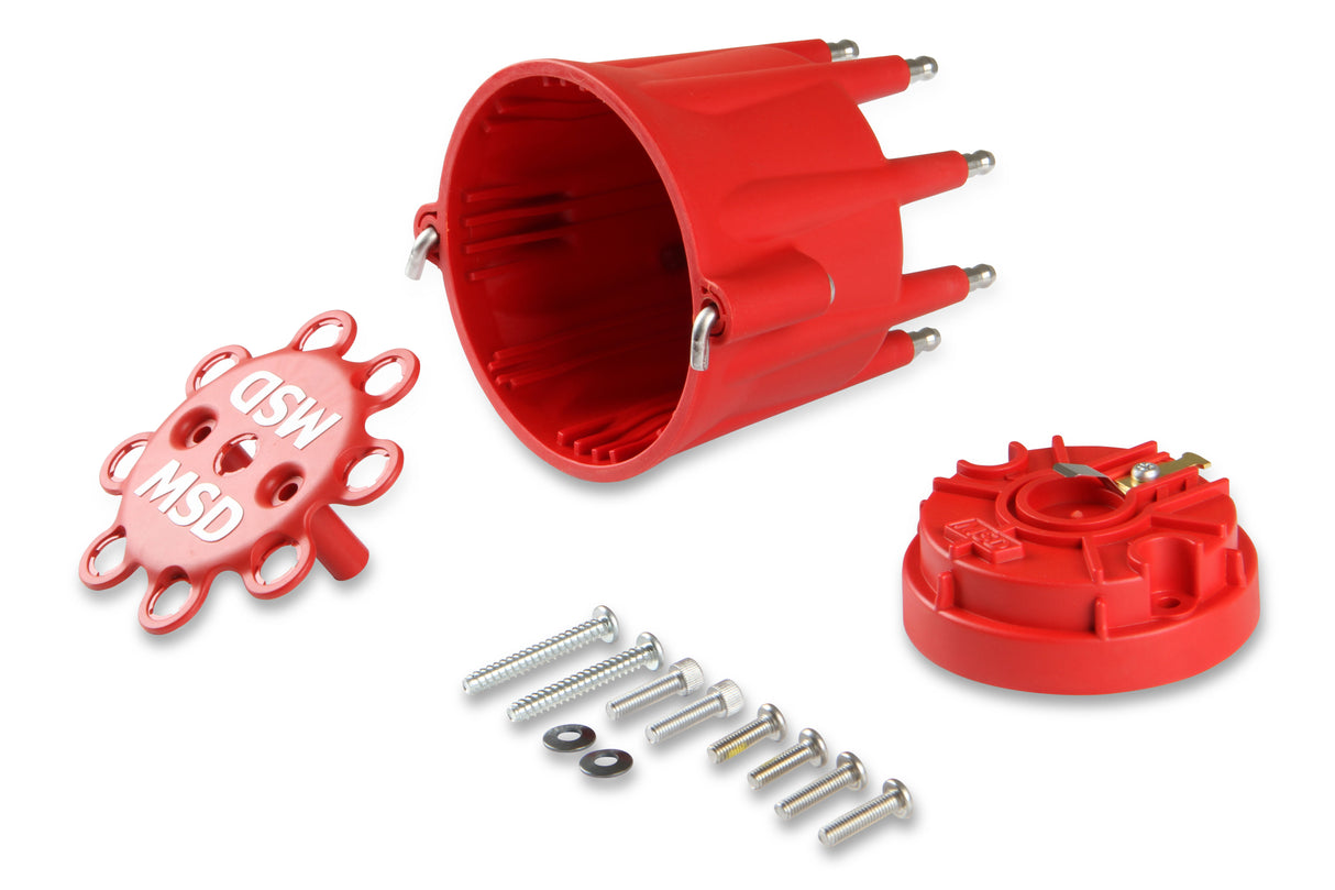 MSD Red Cap/Rotor Kit - 84335