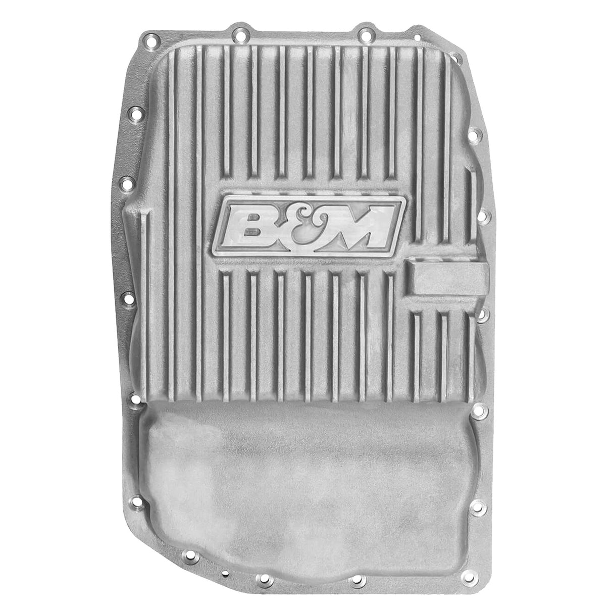 B&M Hi-Tek Deep Transmission Pan - Aluminum - 6L80E - 70392