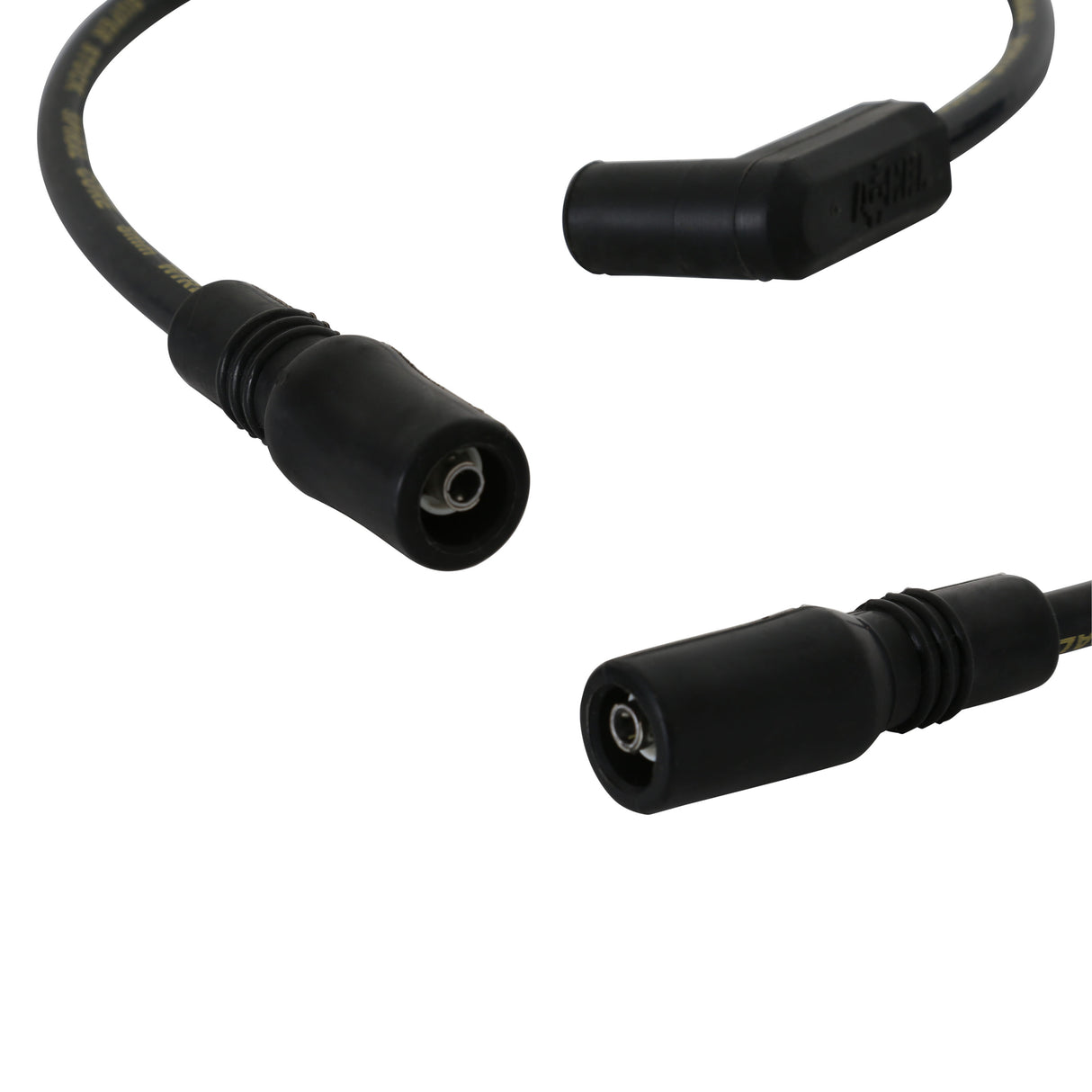 ACCEL Custom Wire Set - 1999-2008 Buell All Models / 1999-2017 Dyna FXD (Carb or FI) - 8MM - Black - 171097-K