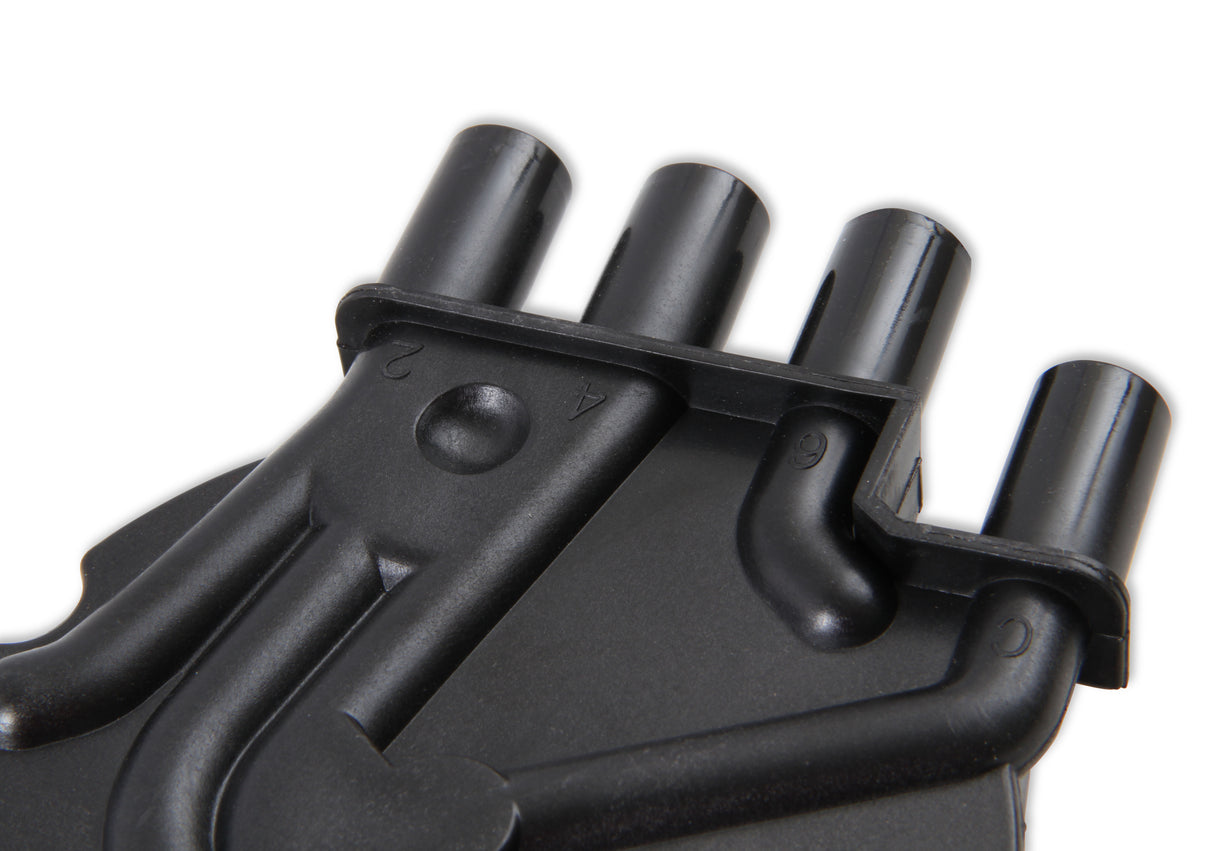 ACCEL Distributor Cap - Chevy / GMC Vortec - V6 - Socket Style - Crab - Black - 120142