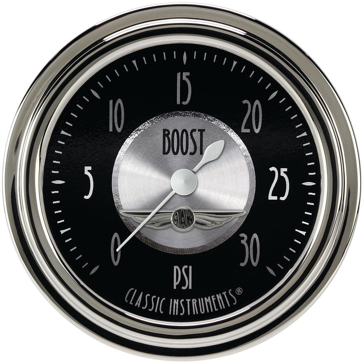 Classic Instruments All American Tradition 2 5/8" Boost Gauge, 30 psi - AT342SLC
