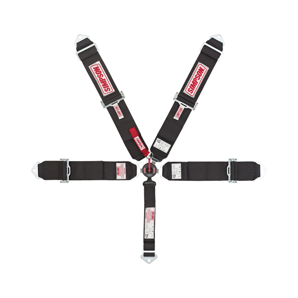 Simpson Racing Lever Camlock Harness - 29104BK