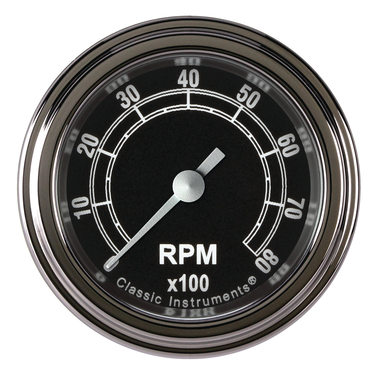 Classic Instruments Traditional 2-1/8" Tachometer Gauge - TR183SLF