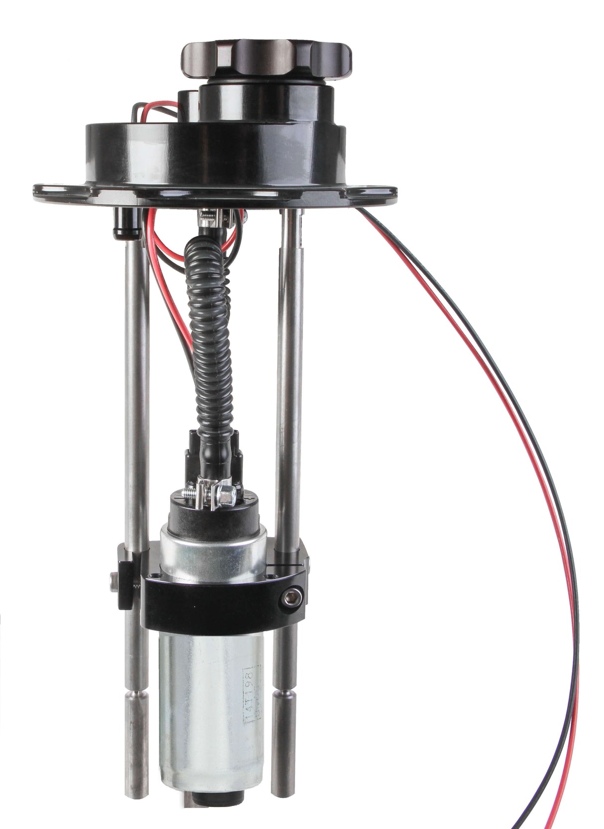 Holley 12-148 Fuel Cell Pump Module Assembly 12 Bolt Flange with VR Series Brushless Fuel Pump