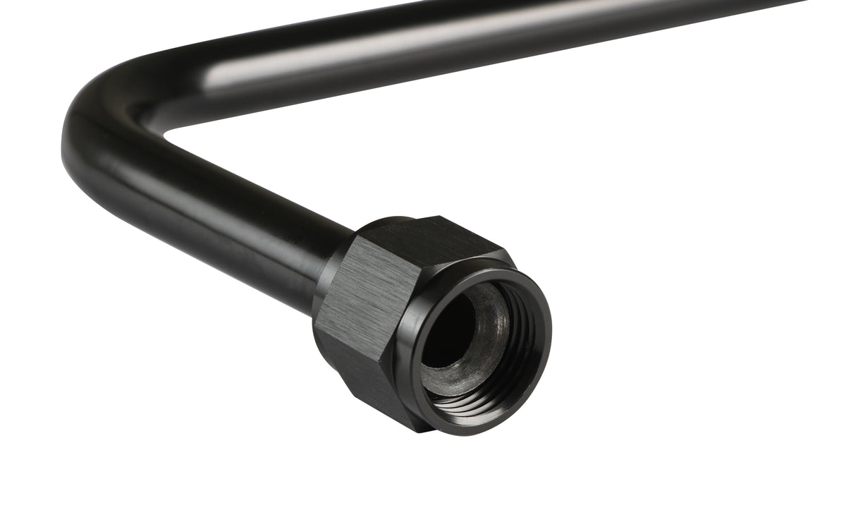 NOS 90 Degree Nitrous Bottle Blowdown Tube - Black - 16161NOS