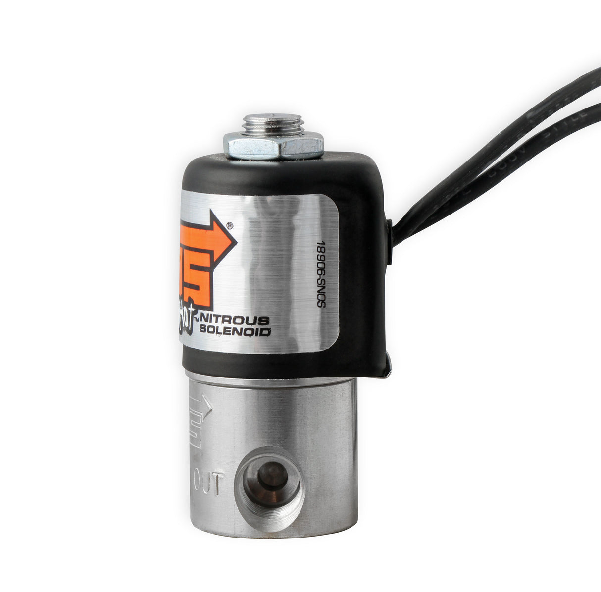 NOS Nitrous Solenoid - Black - 18020BNOS