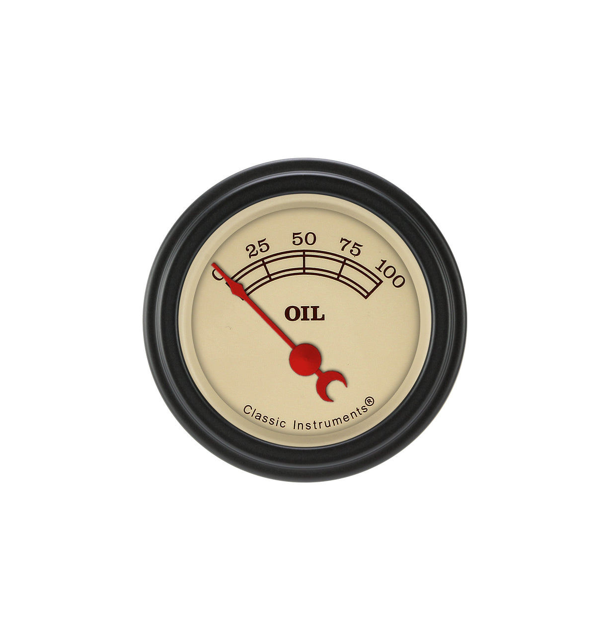 Classic Instruments Vintage 2-1/8" Oil Pressure Gauge - VT81BLF
