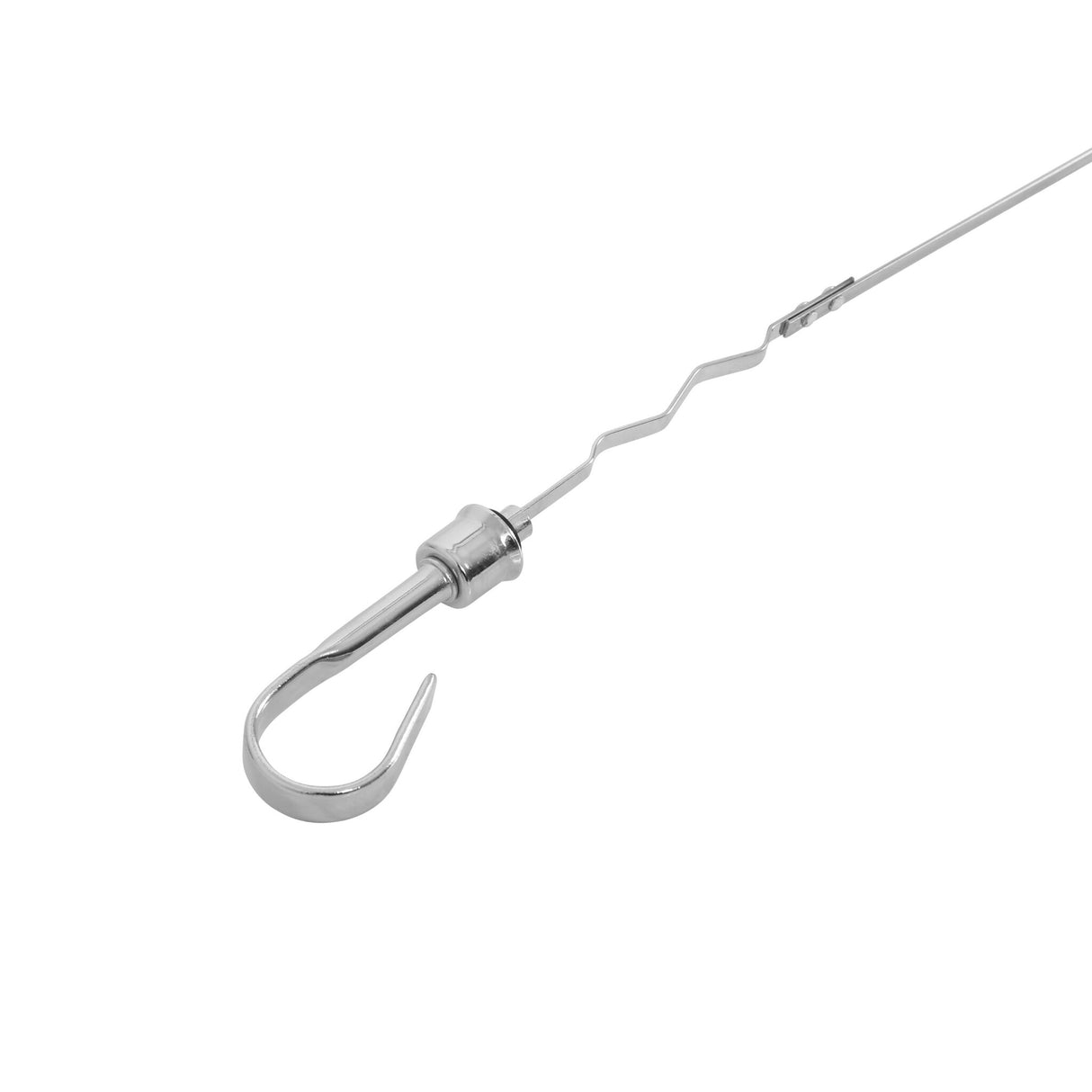 Mr Gasket Engine Oil Dipstick - Chrome - 6235
