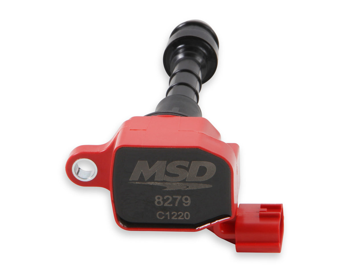 MSD Ignition Coil - Blaster Series - Fits Nissan/Infiniti 3.5L - Red - 8279