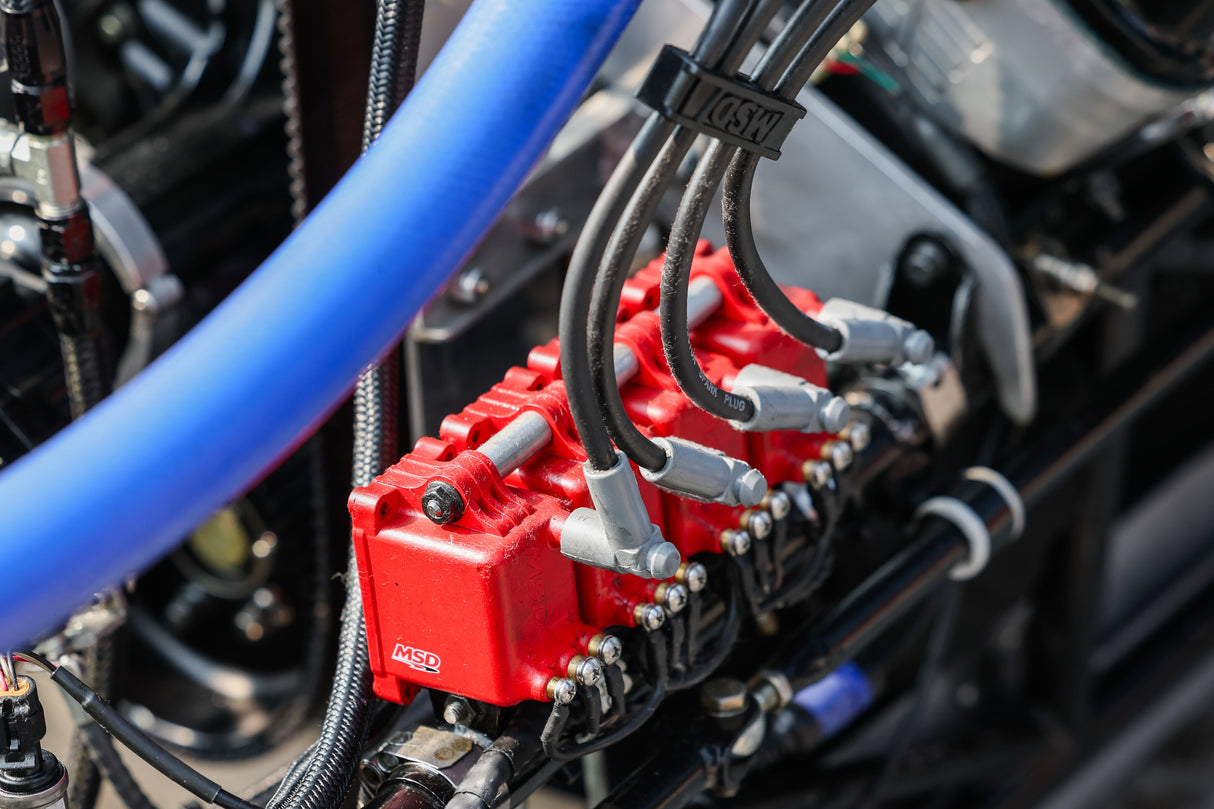 MSD PRO 600 CDI Ignition and Coil Kit - Red Coils - 8000-8HO