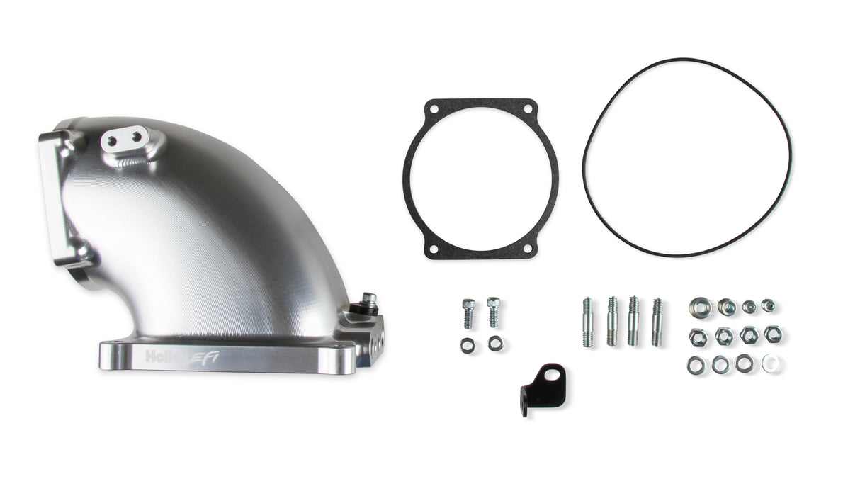 Holley 300-253 Billet 4500 EFI Throttle Body Intake Elbow-Ls