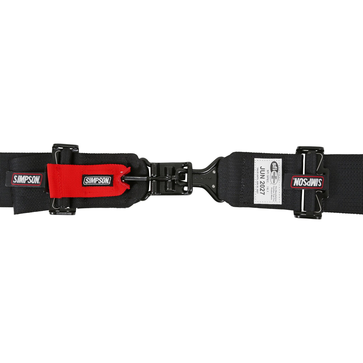 Simpson Racing Latch and Link Bolt-In 5-Point Harness - 29063BKH1X