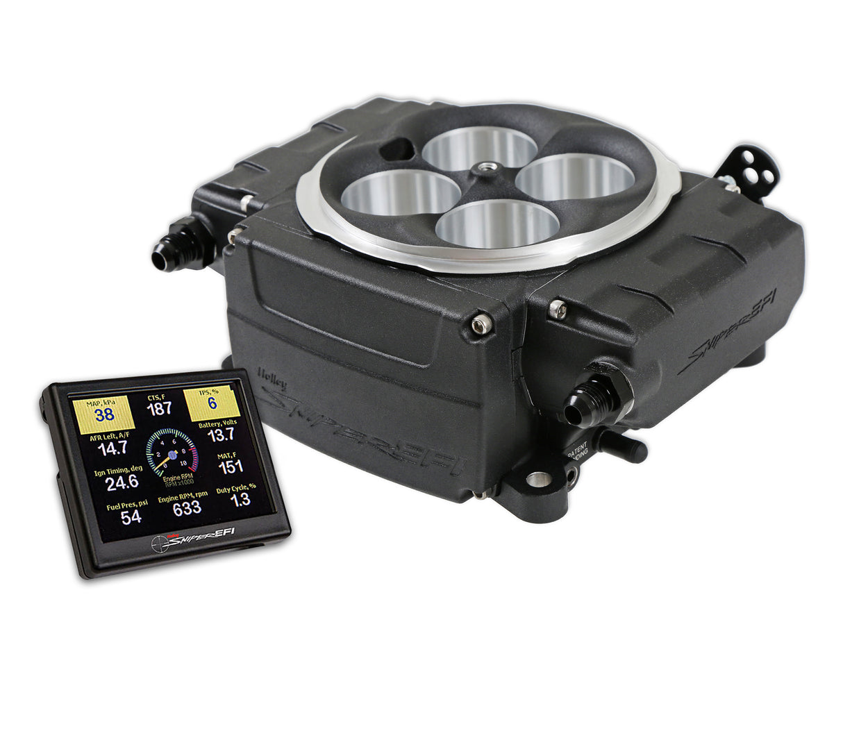 Holley 550-511-3XX Sniper 2 EFI - Black