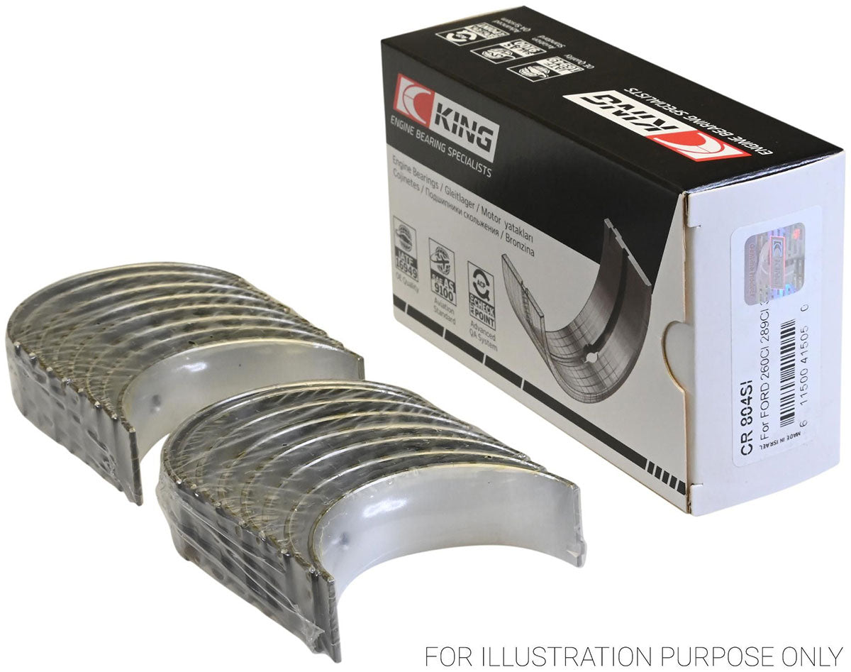 King SI Series Conrod Bearing Set, .020" - KBCR804SI 020 KBCR804SI 020