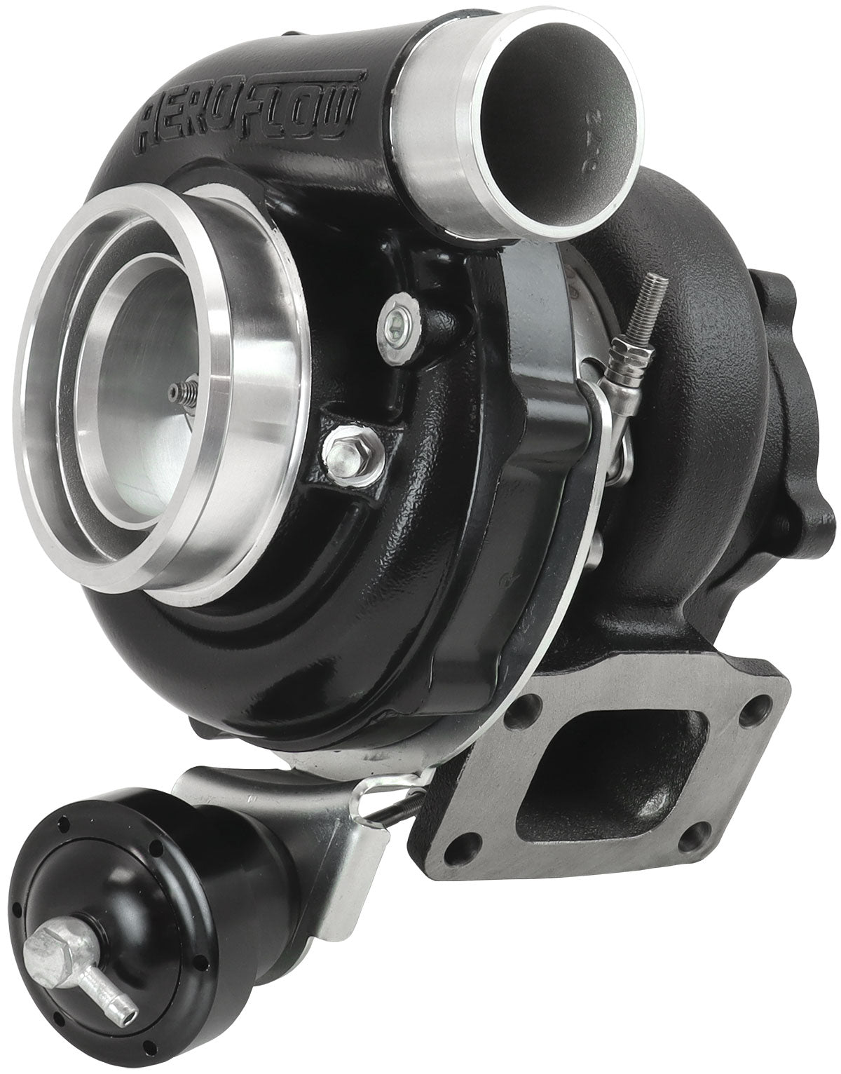 Aeroflow BOOSTED 6262 XR6 1.15 Turbocharger 900HP, Hi Temp Black Finish - AF8005-3225BLK