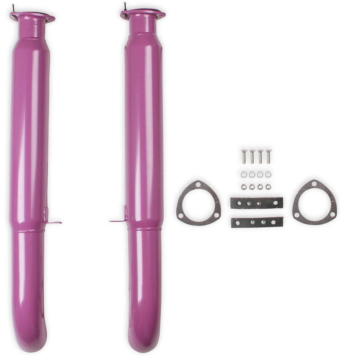 Holley Flowtech Purple Hornies Glasspack Mufflers - HO-FL50232FLT HO-FL50232FLT