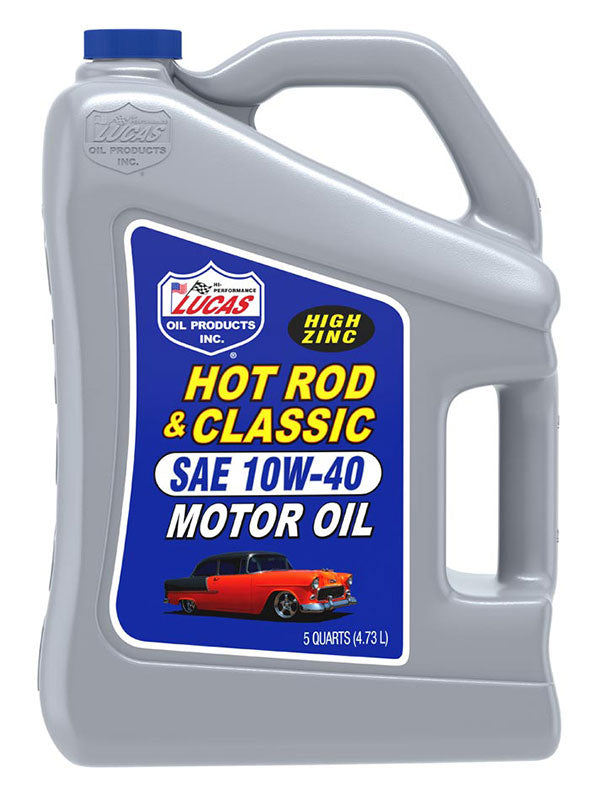 Lucas Hot Rod & Classic Car Engine Oil, SAE 10W-40 - LUC10683 LUC10683