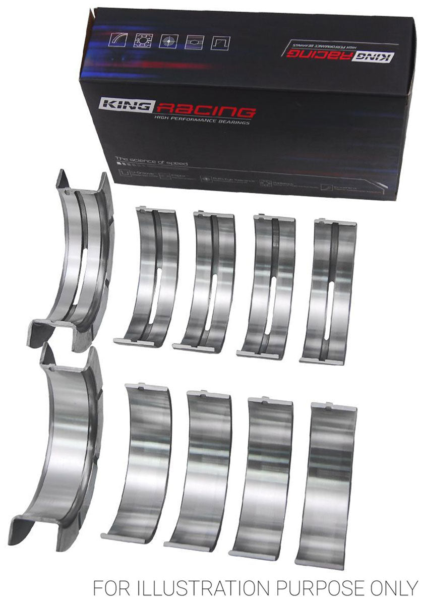 King HP Series Main Bearing Set, STD With .001" Xtra Clearance - KBMB5650HP STDX KBMB5650HP STDX