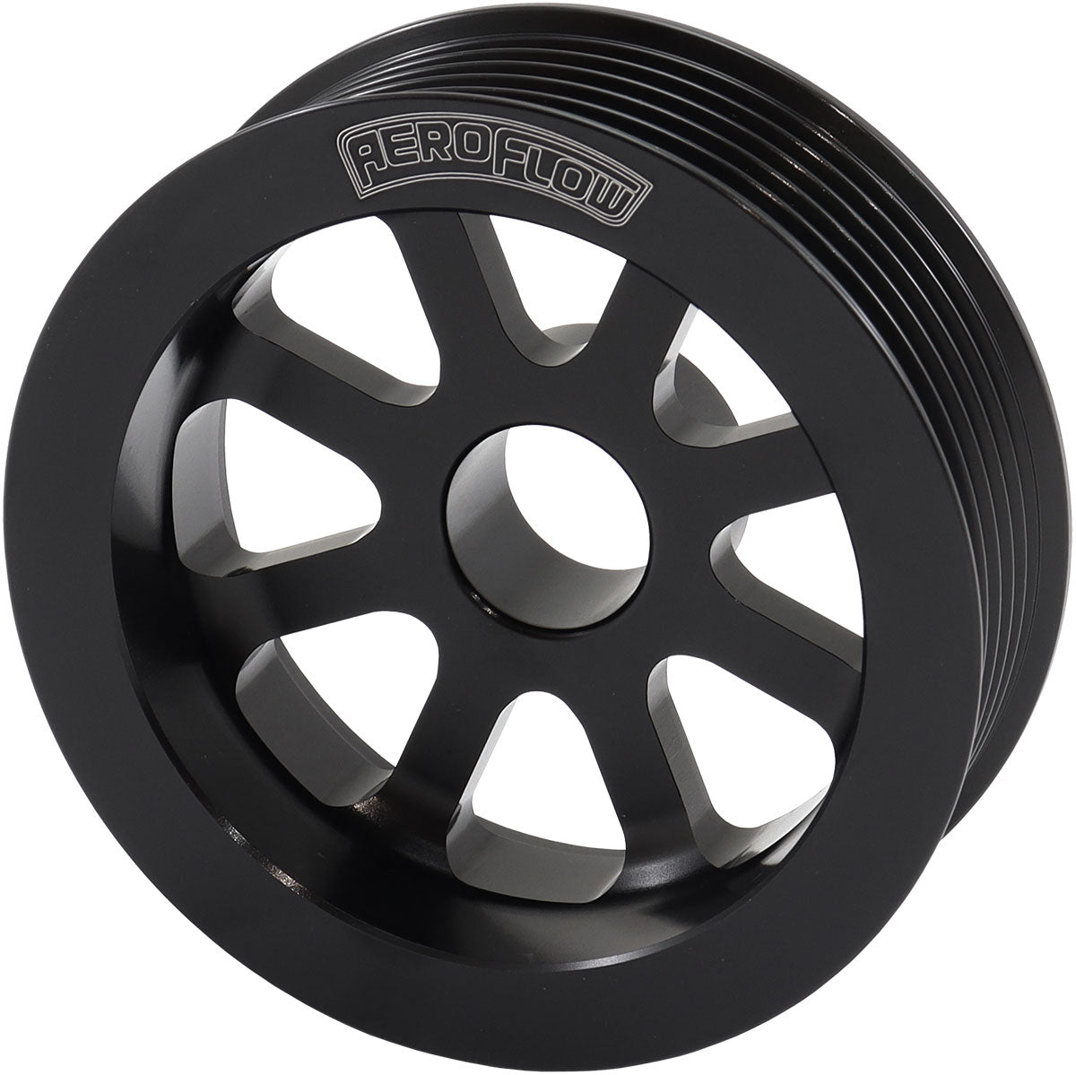 Aeroflow Oversized Alternator Pulley - Mitsubishi 4G63 - AF4080-0005BLK AF4080-0005BLK