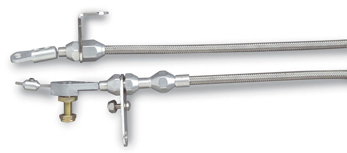 Lokar Hi-Tech Kick Down Kit Braided Stainless Steel Housing - LK-KD-2FMXHT LK-KD-2FMXHT