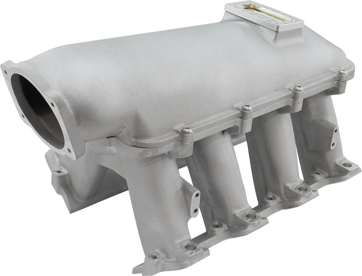 Aeroflow GM LS Cathedral Port Hi Rise EFI Modular Intake Manifold, Natural Cast Finish - AF6063-5001 AF6063-5001