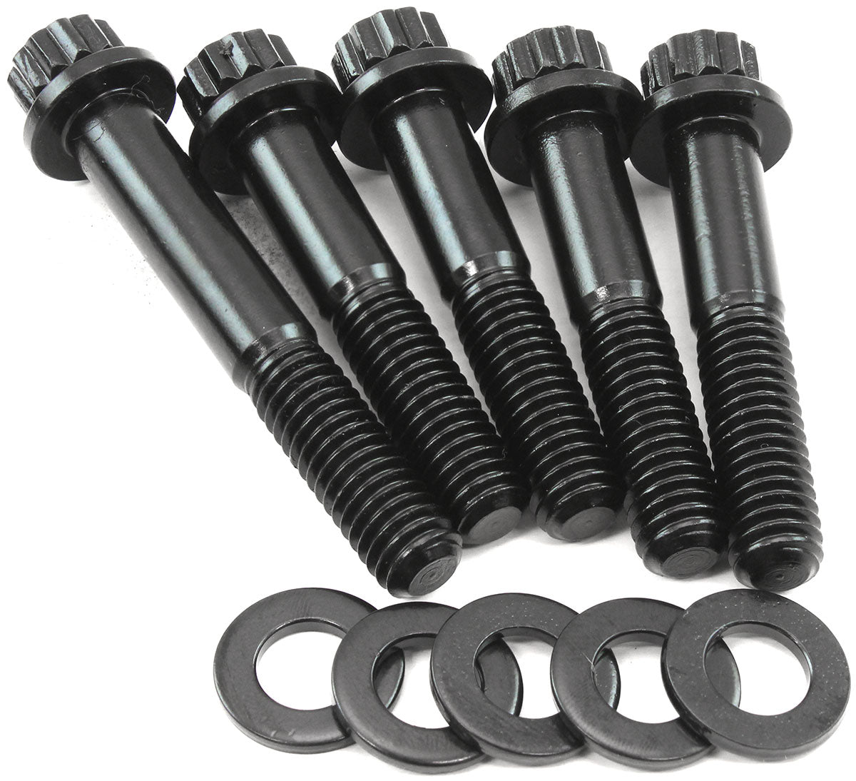 Aeroflow Small & Big Block Chevy Long Water Pump Bolt Kit - Black Finish - AF37-1600 AF37-1600