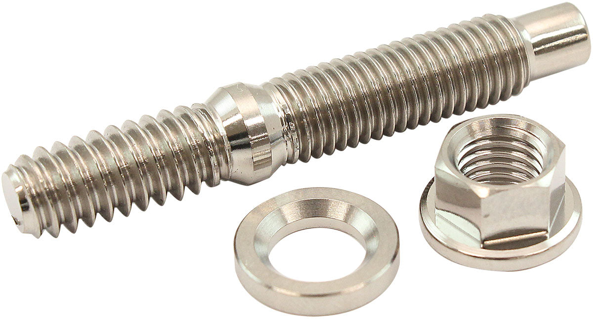 Aeroflow 1/4" Titanium Stud, Nut and Washer Kit - AF55-3005 AF55-3005