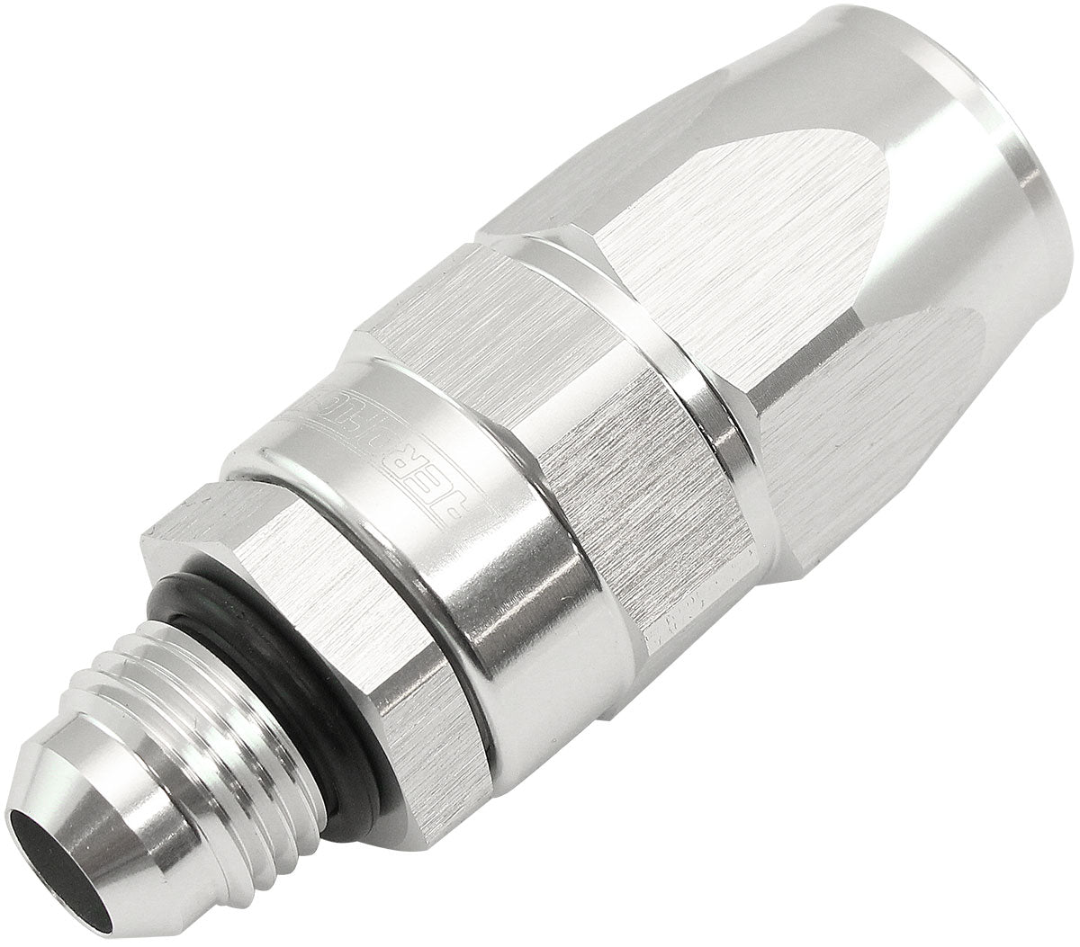 Aeroflow Male AN Swivel Straight Hose End -6AN to -8AN PTFE (Teflon®) Hose End - AF580-08-06DS AF580-08-06DS