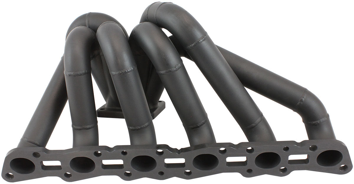 Aeroflow Nissan RB30 Block with RB26 Cylinder Head Turbo Manifold Suits High Mount GT42 Turbo, with 50mm External Wastegate Flange (AF8277-5100)