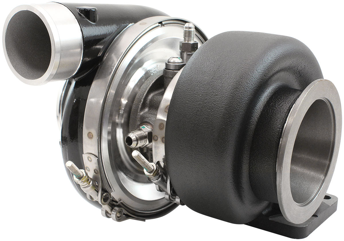 Aeroflow BOOSTED 6270 T4 0.85 Turbocharger 900HP, Black Finish - AF8005-4055BLK
