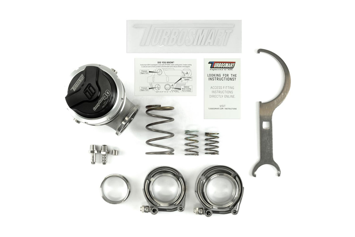 Turbosmart GenV WG40 CompGate40 7psi Black - TS-0552-1002