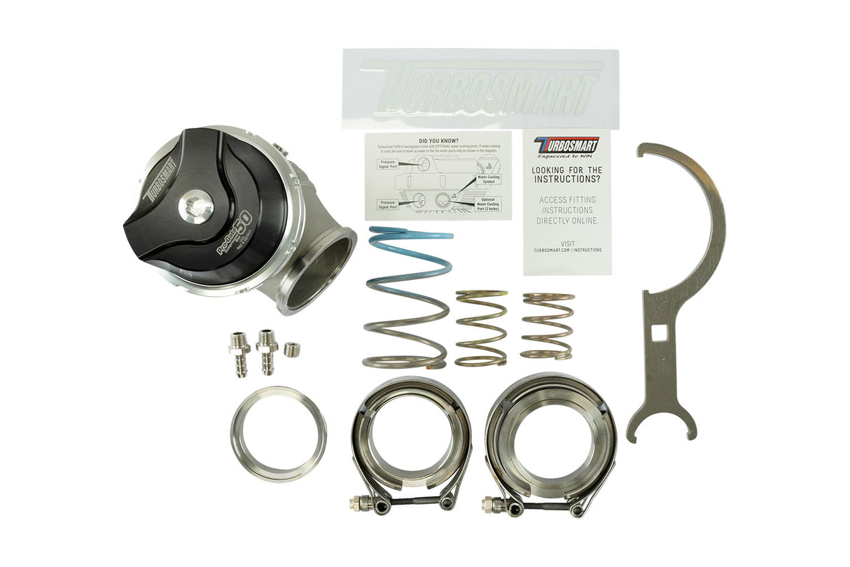 Turbosmart GenV WG50CG ProGate50 Compressed Gas 7psi Black - TS-0554-1242